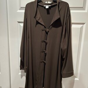 Comfortable 3-Piece Brown Suit Size 3X EUC